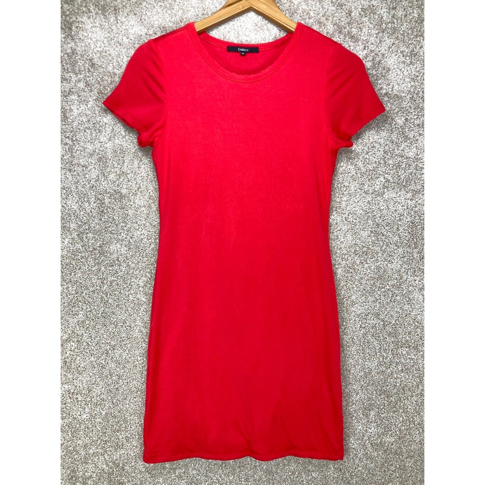 Quince Red Mini Dress